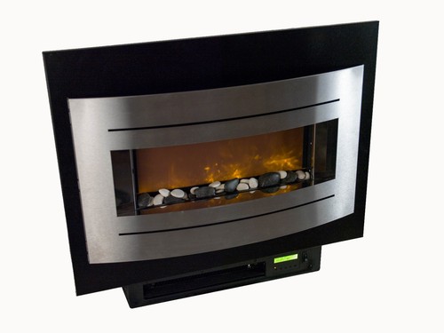 Static caravan electric fire - static,
