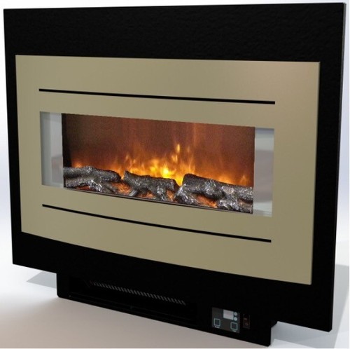 Static caravan electric fire - caravan,